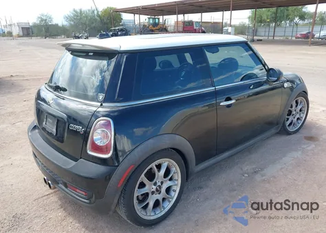 2011 Mini Cooper S из США, поврежденный, VIN WMWSV3C59BTY22068